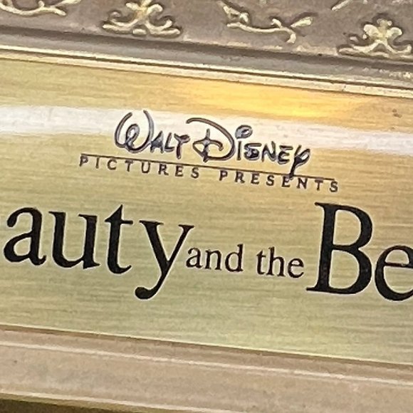 Disney Beauty and the Beast Lithographs 1992 in Tale as Old as Time Frames - Picture 7 of 10